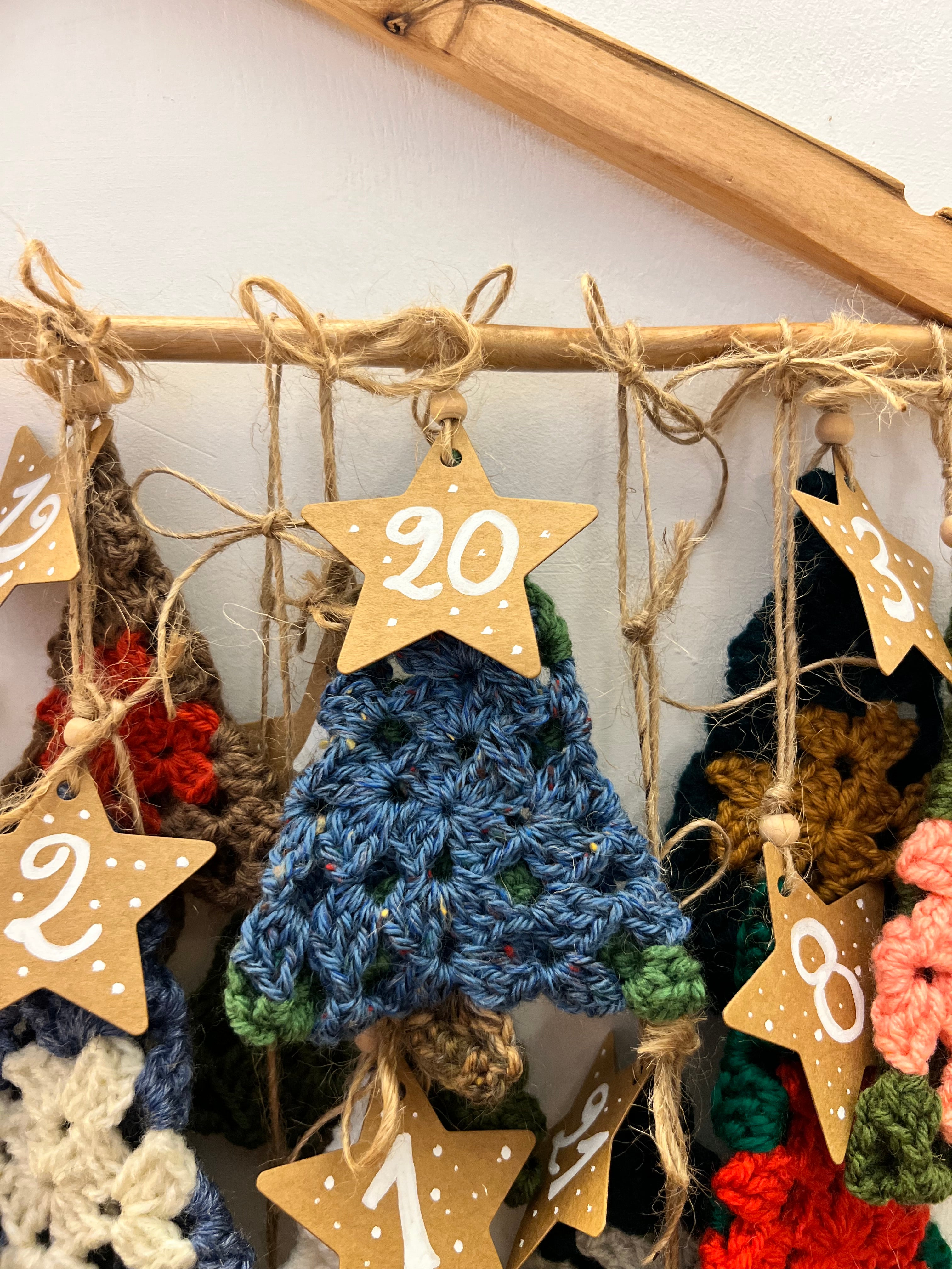 Calendario dell’Avvento in Tricot