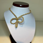 Collana Fiocchetto Perline