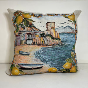 Cuscino Gobelin Golfo di Napoli