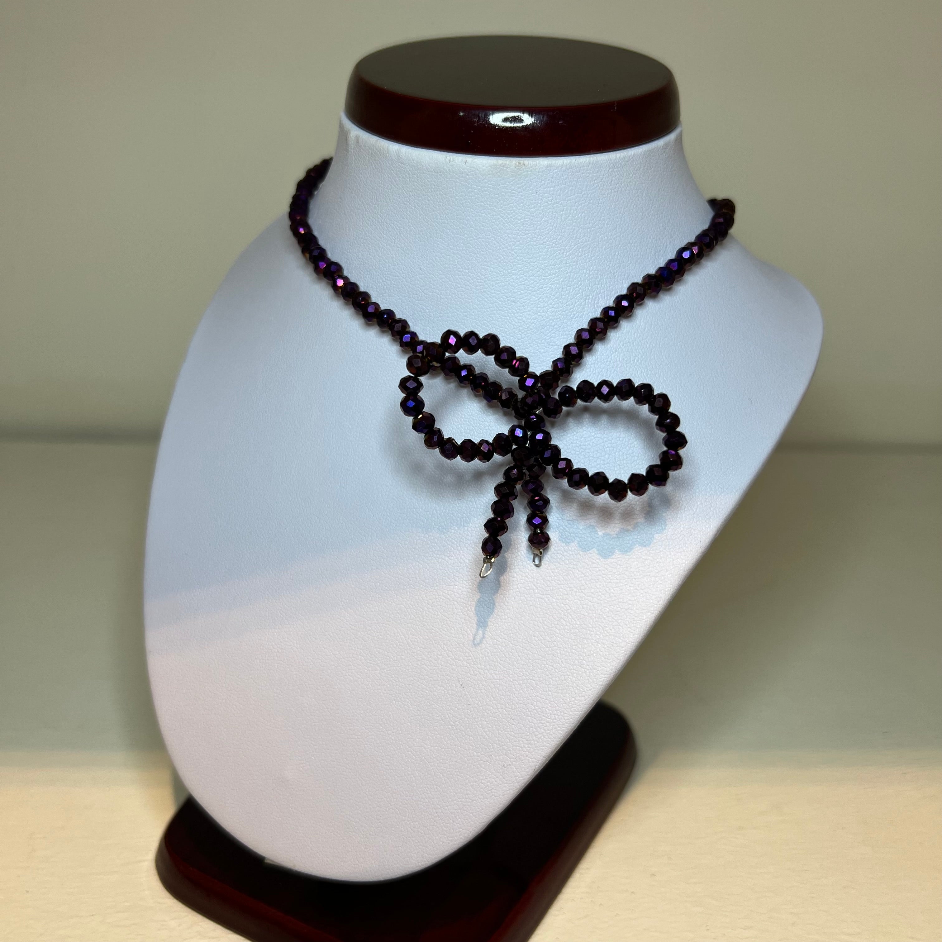 Collana Fiocchetto Perline