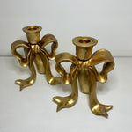 Candelabro Fiocco dorato