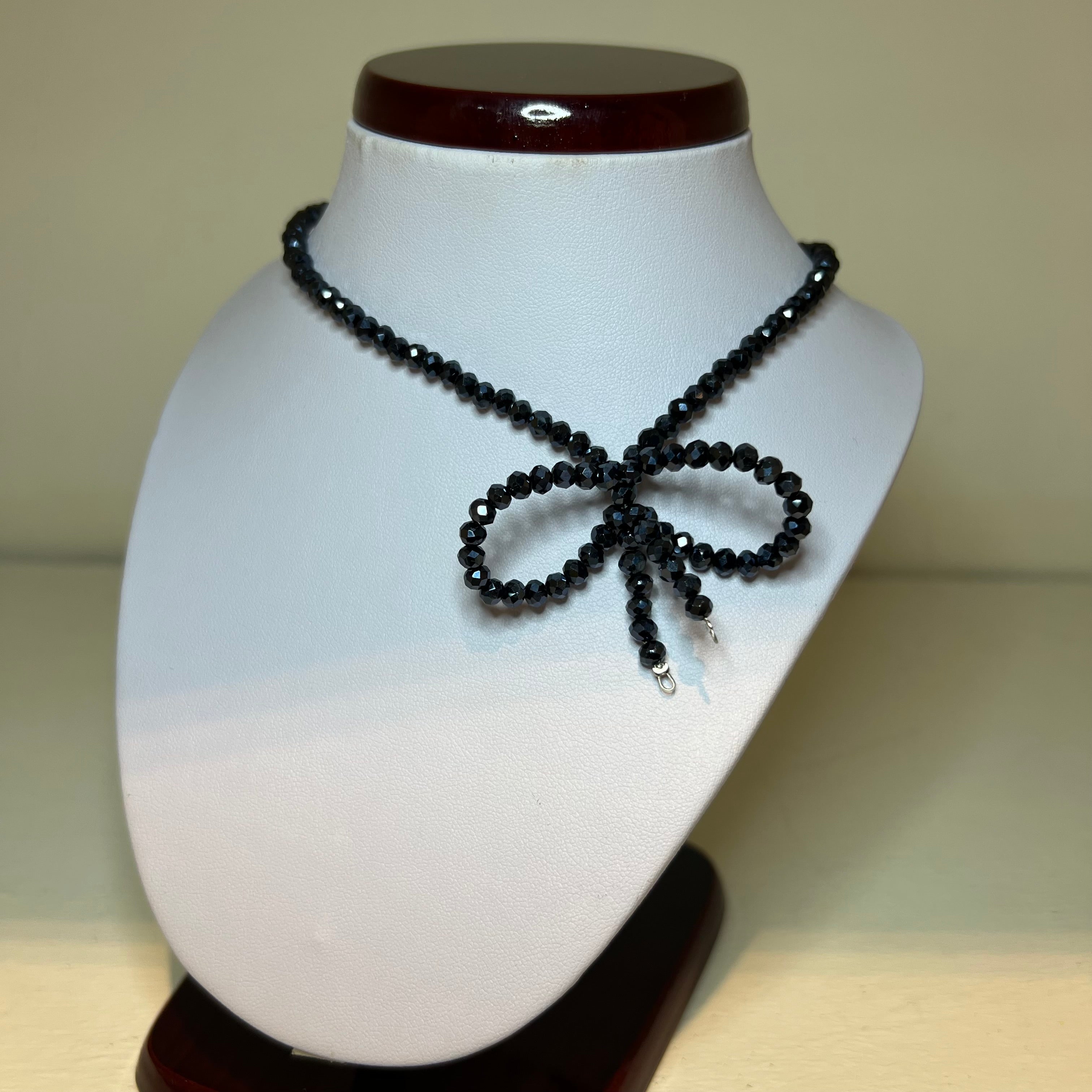 Collana Fiocchetto Perline