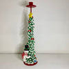 Candelabro Snowman in fimo