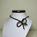 Collana Fiocchetto Perline