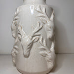 Vaso Decorativo in ceramica Cervi