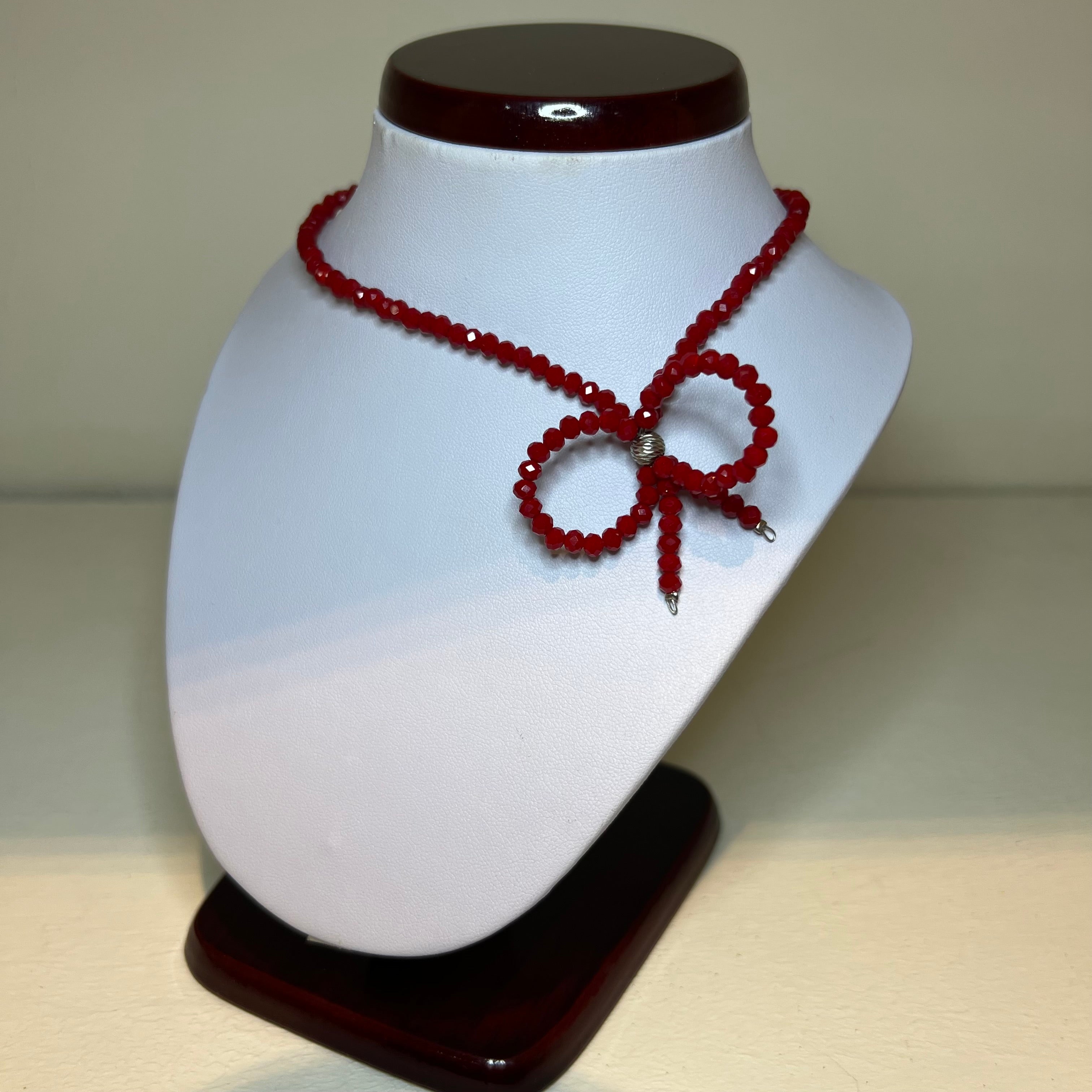 Collana Fiocchetto Perline