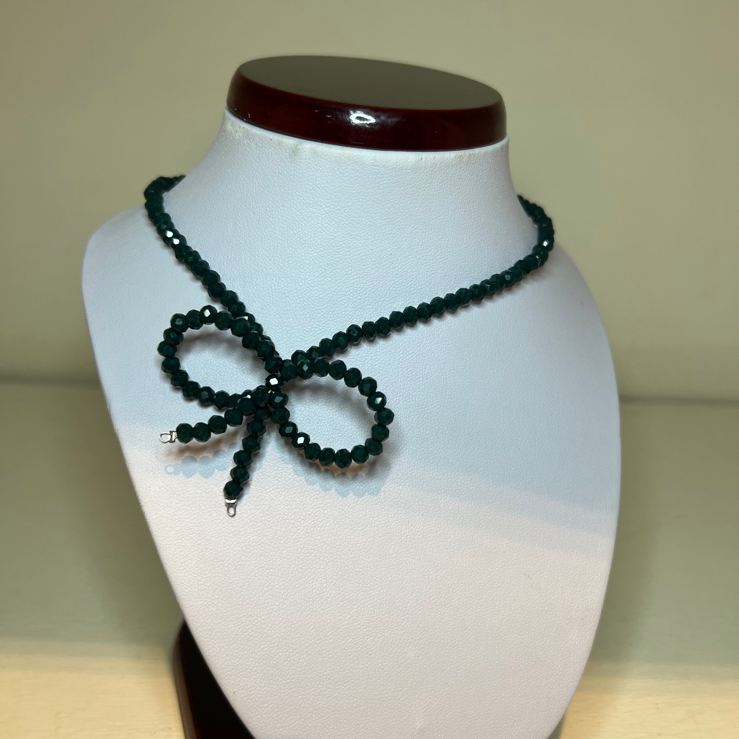 Collana Fiocchetto Perline