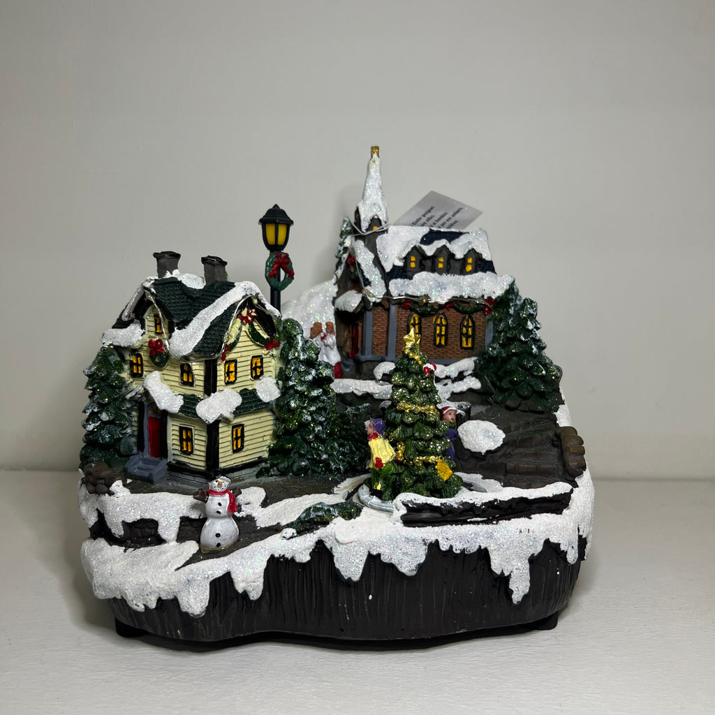 Giostra Villaggio Innevato