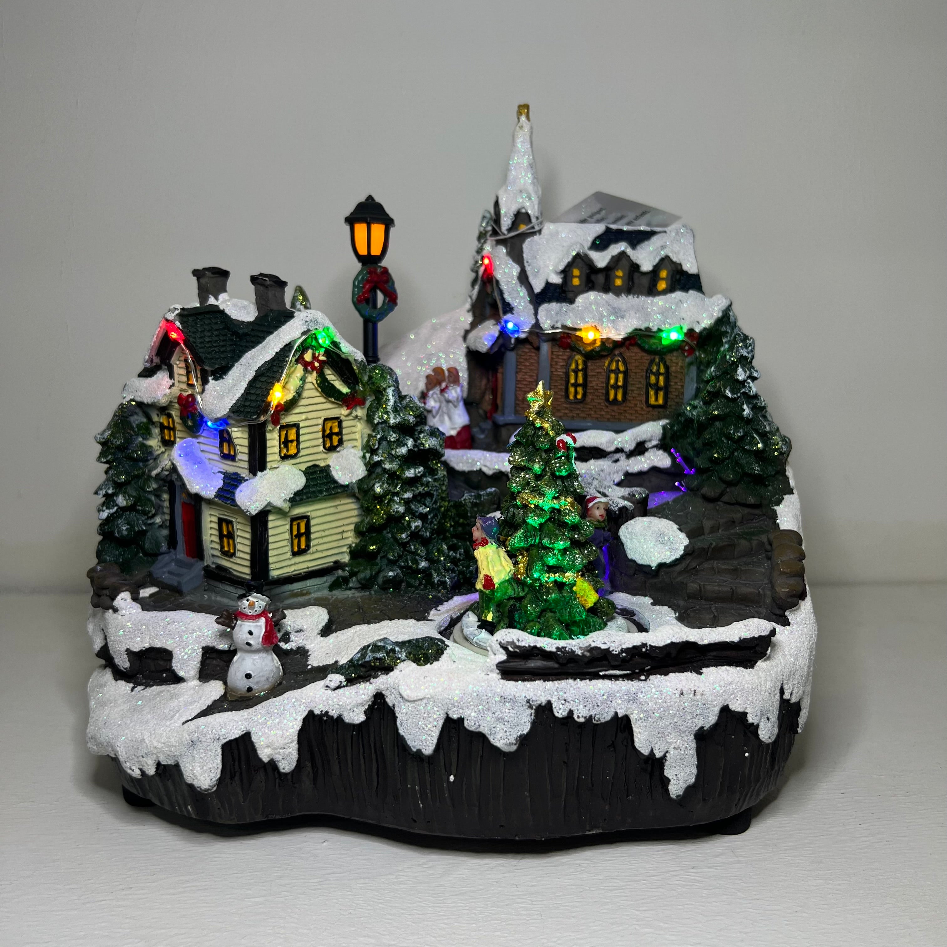 Giostra Villaggio Innevato