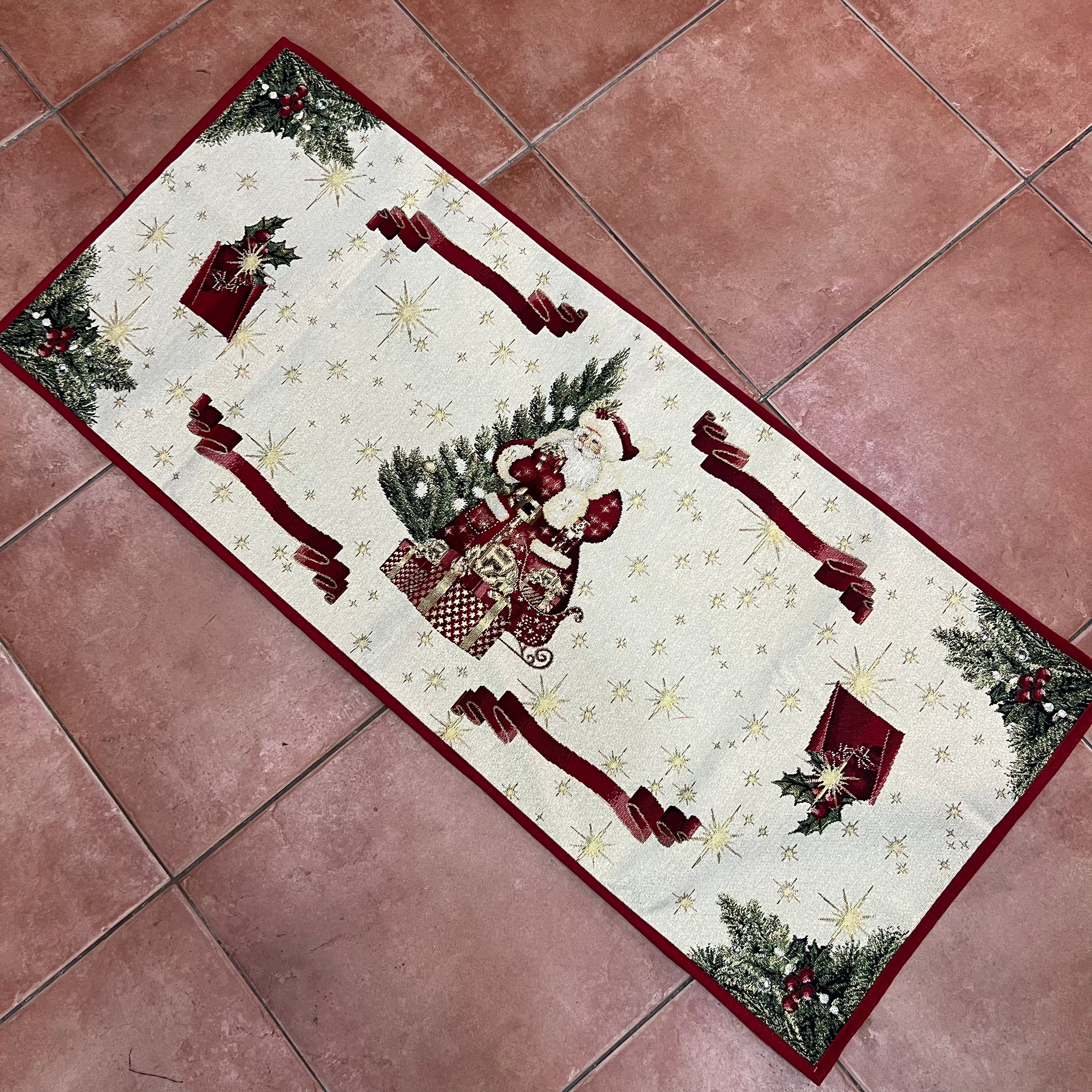 Runner in gobelin Santa 95x40