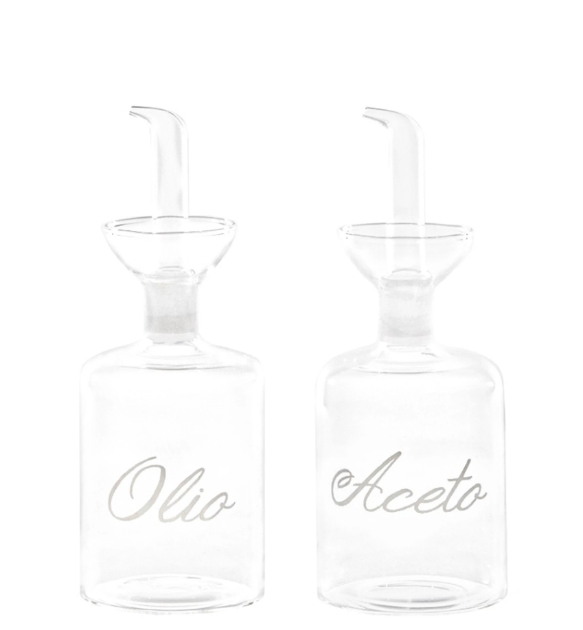 Set 2 bottiglie Olio Aceto - 250ml