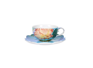 Royal - tazza & piattino floreale